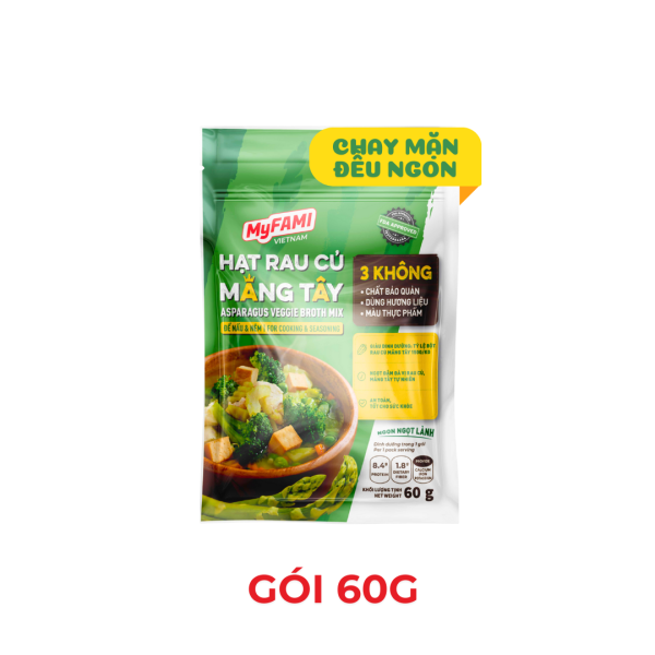 HẠT RAU CỦ MĂNG TÂY (60G)