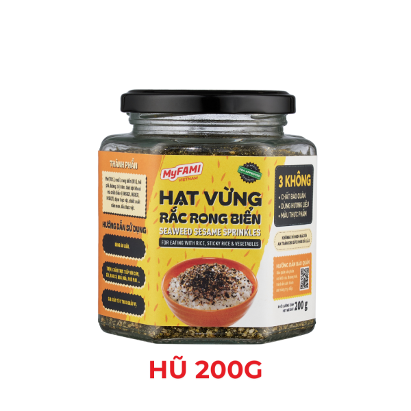 HẠT VỪNG RẮC RONG BIỂN (200G)