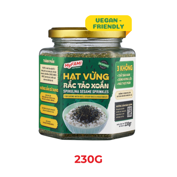 SPIRULINA SESAME SPRINKLES 230G